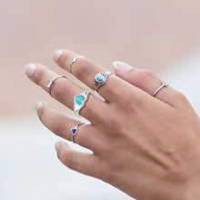 Cargar imagen en el visor de la galería, Anillo Molto Felice Blue Plata