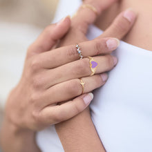 Cargar imagen en el visor de la galería, Anillo Molto Felice Purple Oro