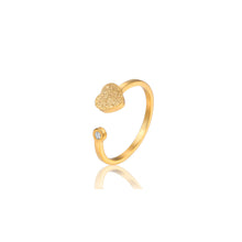 Cargar imagen en el visor de la galería, Anillo Molto Amore Dorado - Molto Amore Co.