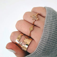 Cargar imagen en el visor de la galería, Anillo Omi Dorado - Molto Amore Co.