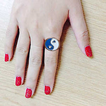 Cargar imagen en el visor de la galería, Anillo Due Cuori Blue
