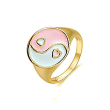 Cargar imagen en el visor de la galería, Anillo Due Cuori Pink