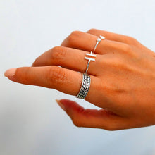 Cargar imagen en el visor de la galería, Anillo Ontario Silver - Molto Amore Co.