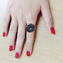 Cargar imagen en el visor de la galería, Anillo Stella Nero