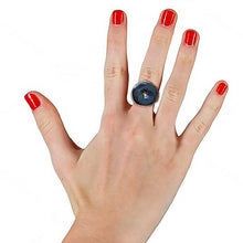 Cargar imagen en el visor de la galería, Anillo Stella Nero