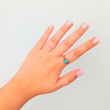 Cargar imagen en el visor de la galería, Anillo Sevilla Turchese Plata - Molto Amore Co.
