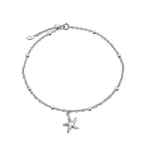 Cargar imagen en el visor de la galería, Tobillera Casiopea Plata - Molto Amore Co.