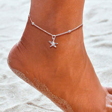 Cargar imagen en el visor de la galería, Tobillera Casiopea Plata - Molto Amore Co.