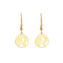 Charger l'image dans la galerie, Pendientes World Oro - Molto Amore Co.