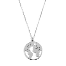 Cargar imagen en el visor de la galería, Collar World Plateado - Molto Amore Co.