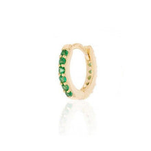 Load image into Gallery viewer, Pendientes Ourense Emerald Oro - Molto Amore Co.
