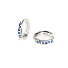 Load image into Gallery viewer, Pendientes Ourense Blue Plata - Molto Amore Co.
