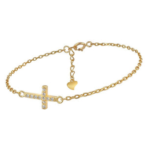Bracelet Christ d'or