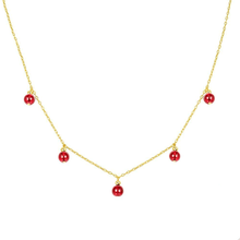 Carica l&#39;immagine nel visualizzatore di Gallery, Collar Armenia Rosso Oro - Molto Amore Co.
