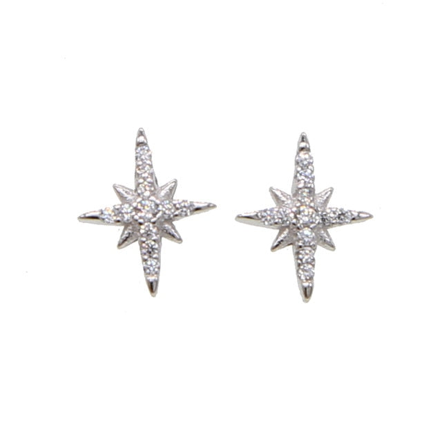 Pendientes Bahrein Plata - Molto Amore Co.